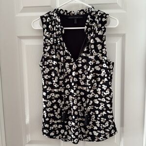 WHBM • EUC • Animal Print Sleeveless Top • Size S